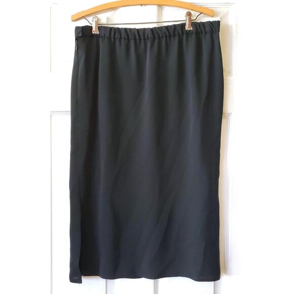 VINTAGE 1960S BLACK RHINESTONE TWO PIECE SKIRT SUIT - Picture 3 of 10